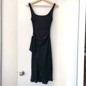 Black Nordstrom Wrap-Around Dress